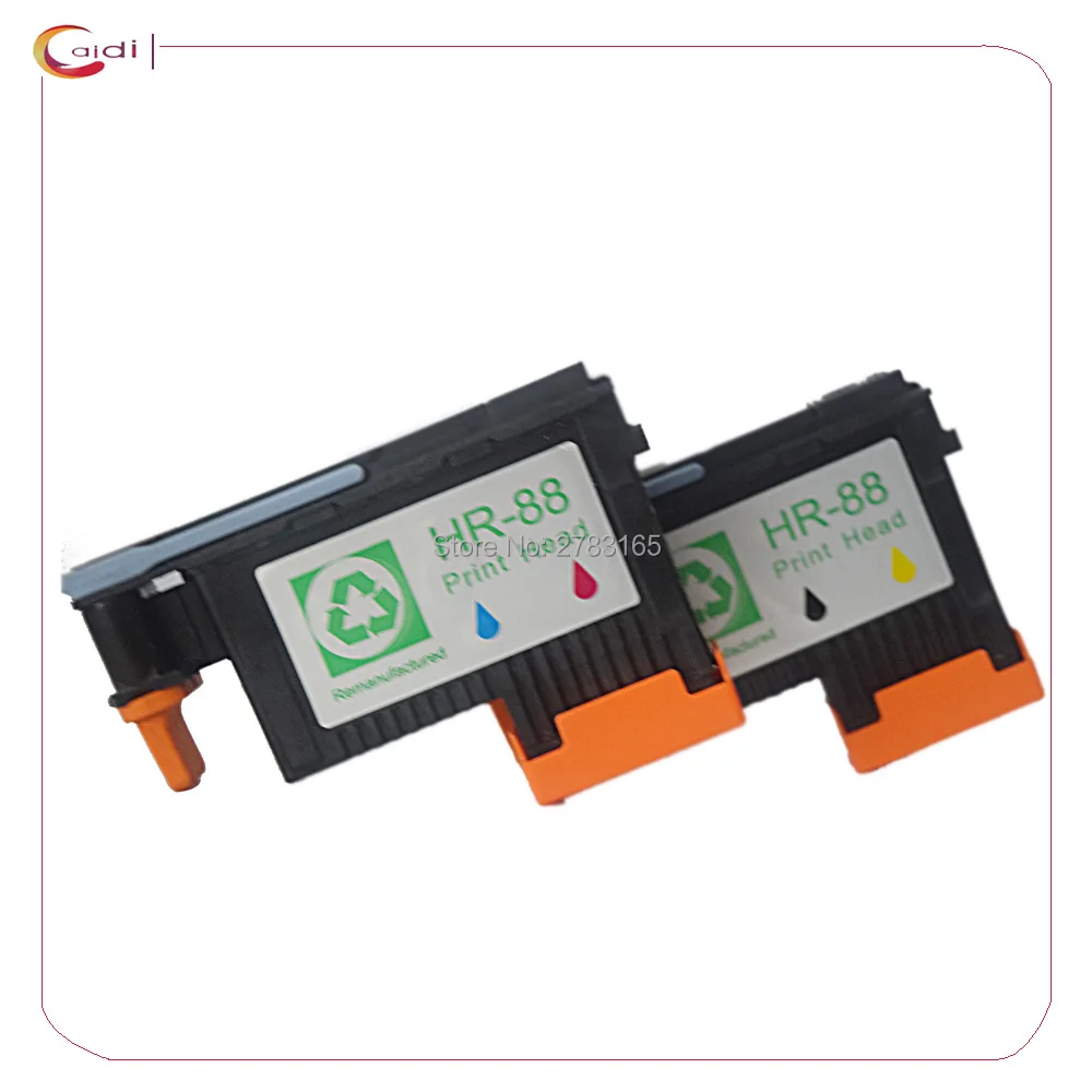 Совместимая печатающая головка HP 88 C9381A C9382A 2 упаковки + чернильный картридж для