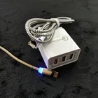 Магнитное зарядное устройство USB кабель для iphone X samsung Xiaomi ASUS ZS630KL ZB634KL ZB633KL ZB631KL ZB556KL Быстрая зарядка 3,0 USB зарядное устройство