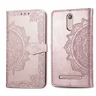 Для Leagoo M8 kiicaa Prower Мандала шаблон кожаный флип бумажник держатель карты Стенд чехол Крышка