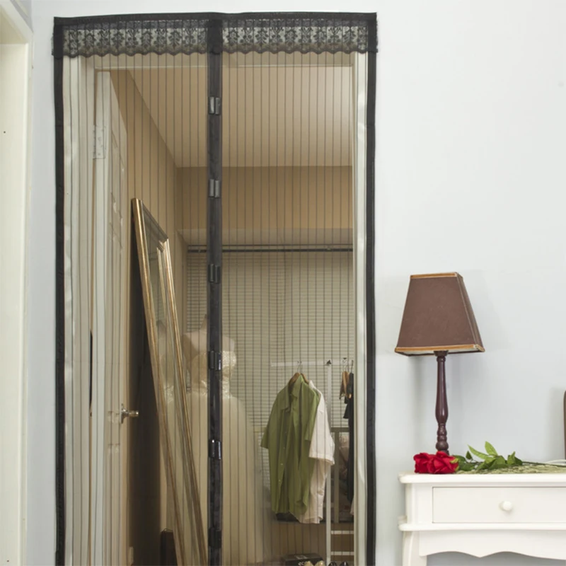 Высокое качество Анти Москитная сетка для экрана Магнитная летучая Штора двери