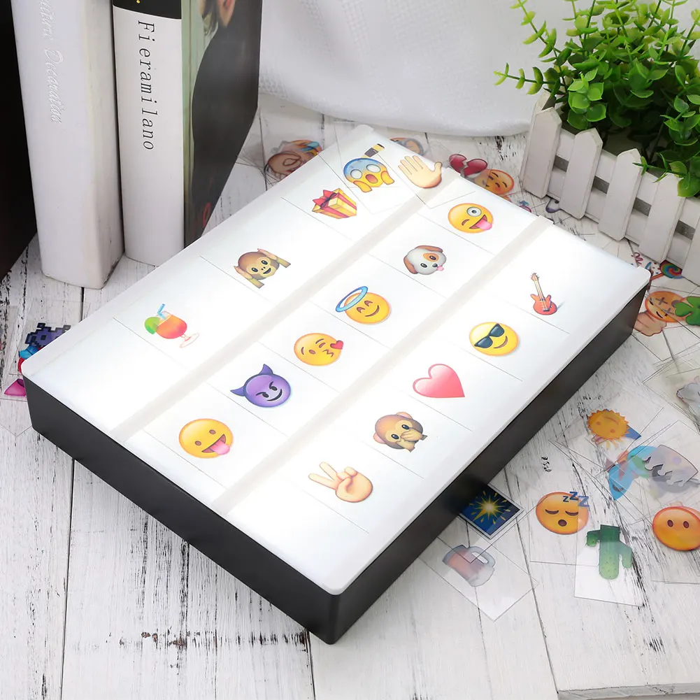 85 шт. Замена A4 светящаяся коробка буквы карты знак LED кинематографический