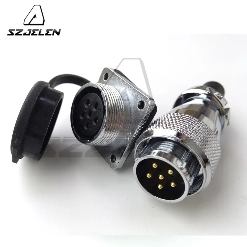 SZJELEN WS20 series waterproof connector 6-pin Industrial electrical connectors male and female | Обустройство дома