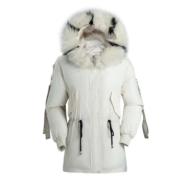 2018 зимняя новая женская модная уличная куртка высокого качества хлопковые