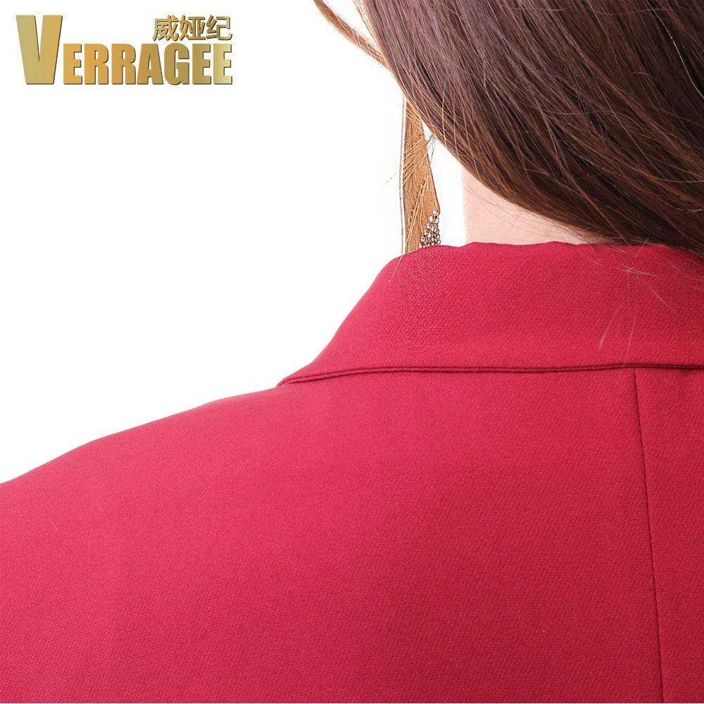 Verragee 2015 spring and summer new high-end European American big temperament was thin dress loose skirt large size women | Женская