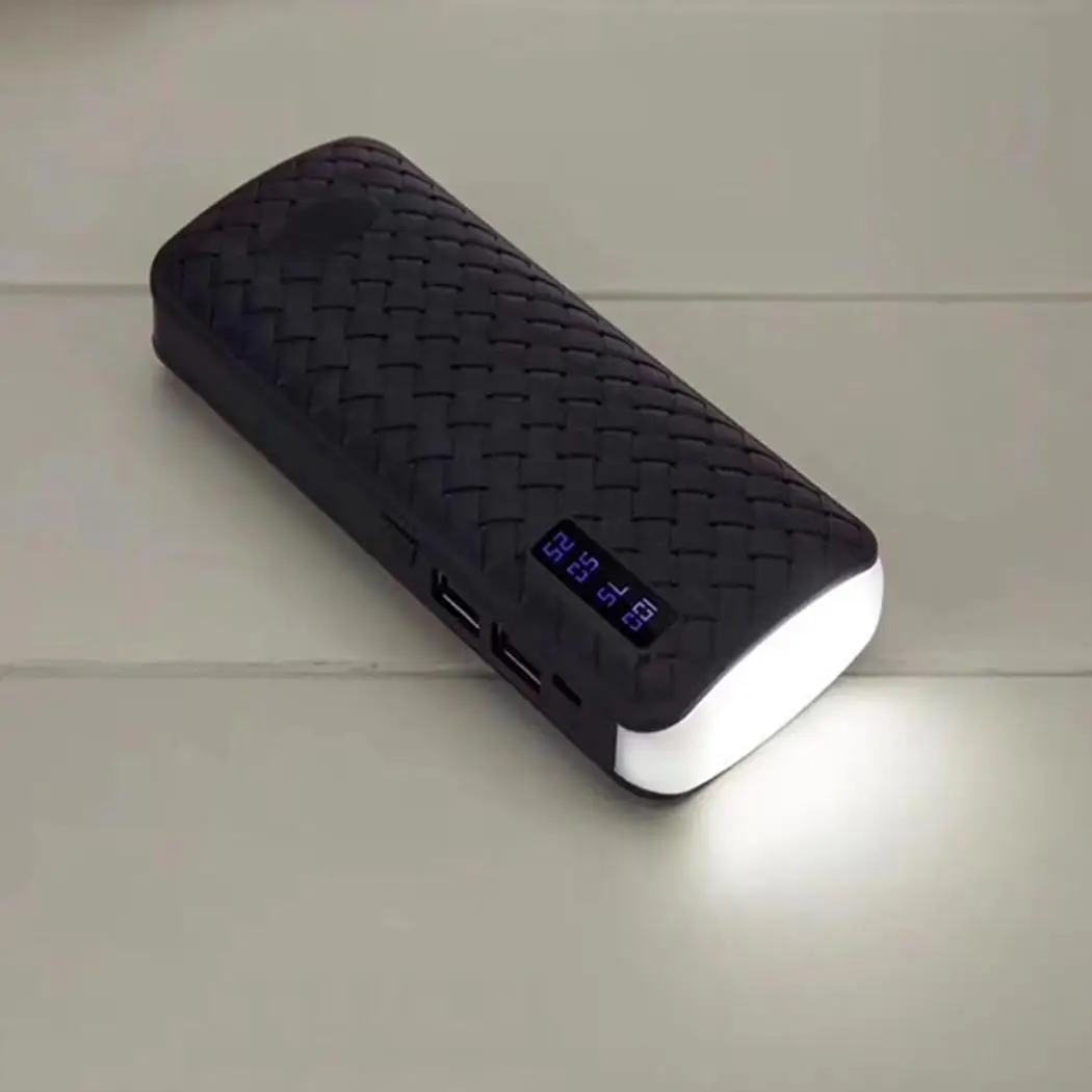 10000 мАч портативный Банк питания двойной USB Мобильный банк Внешний аккумулятор