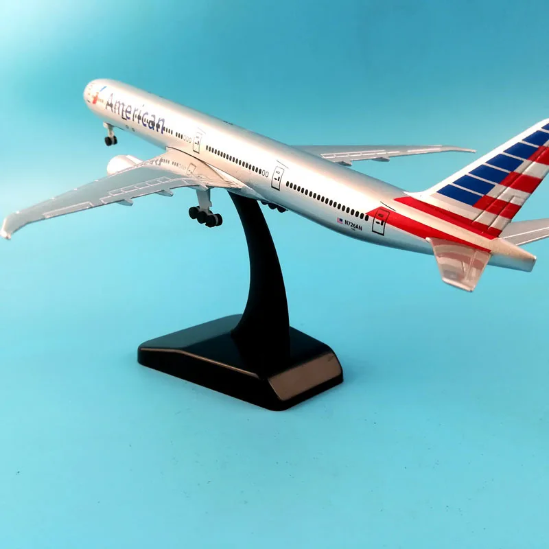 JASON TUTU модель самолета Модель самолета Американский Boeing B777 модель самолета 1:200 литой металл 20 см турецкие самолеты самолет игрушка