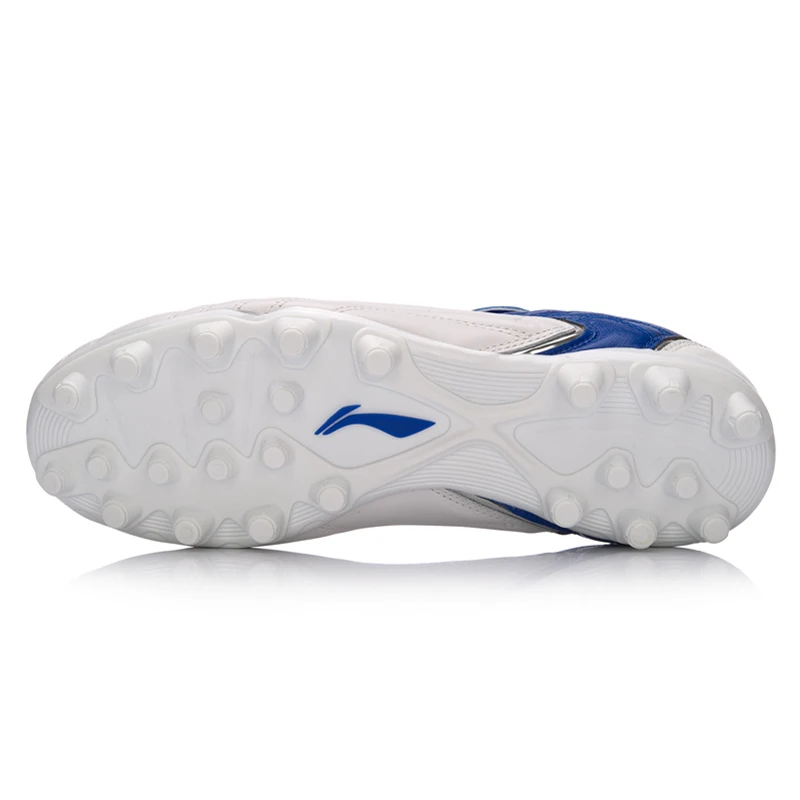 Li-Ning/мужские футбольные кроссовки серии Iron, противоскользящие, износостойкие, подкладка AG, спортивная обувь, удобные кроссовки ASFM025 SAMJ18