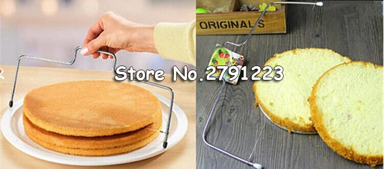 Разделитель для торта из нержавеющей стали регулируемый двойной разделитель