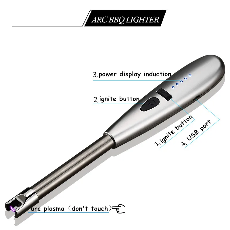 Электрическое импульсное зажигательное устройство для барбекю свеча дуговая