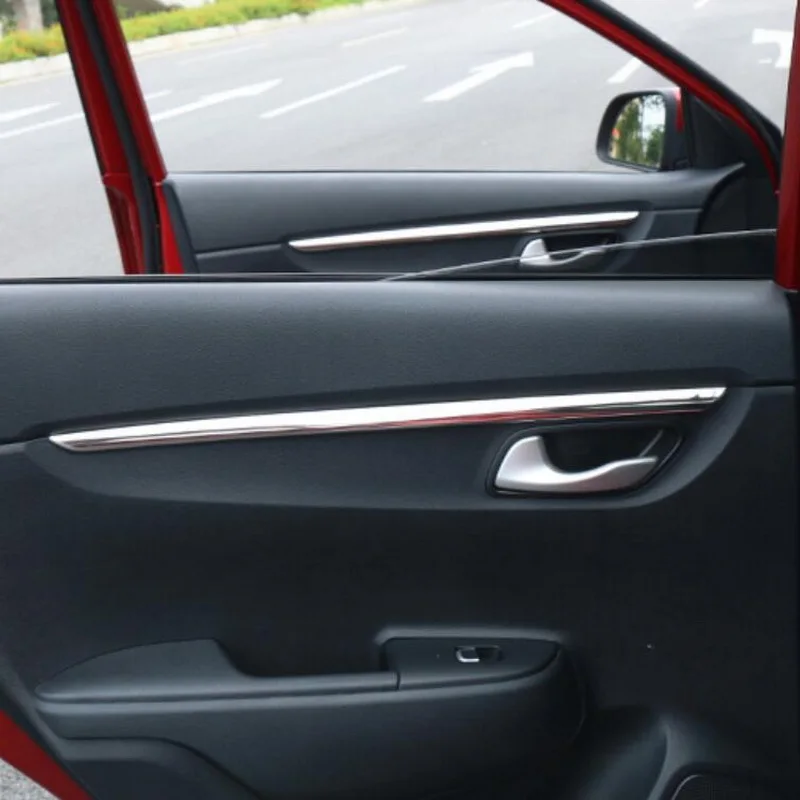 Tonlinker чехол наклейка для KIA RIO K2-18 автомобильный Стайлинг 4 шт. нержавеющая сталь над дверными ручками
