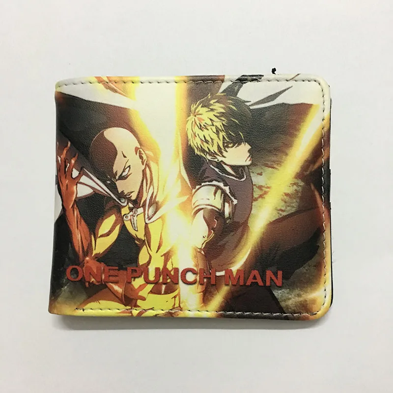 D Super Dragon Ball Z Wallet for Men Japanese Hot Anime Wukong One Punch Cartoon Purse Students Short Wallets with Zipper Pocket - Цвет: D