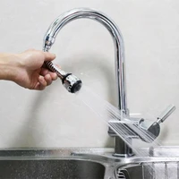 kitchen sink faucet sprayer water saving aerator 360 degrees rotatable bubbler filter free to bend nozzle flexible tap aerators