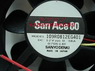 Японское происхождение для (SANYO) 109R0812EG401 DC12V 0 38 AFour -wire охлаждающий вентилятор |