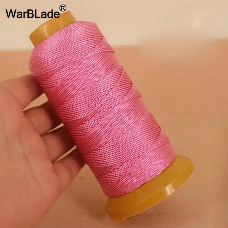 Pink 2 WBL 0,2 мм 0,4 мм 0,6 мм 0,8 мм 1 мм полиамидный шнур, нейлоновый шнур, нить для шитья, шелковое Бисероплетение, шнур для плетения ювелирных изделий своими руками - Цвет: Pink 2