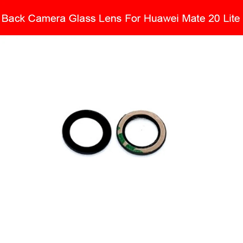 Объектив задней камеры для huawei mate 20 Pro Lite 20X задняя камера стеклянная крышка защита объектива Рамка модуля держатель запасные части