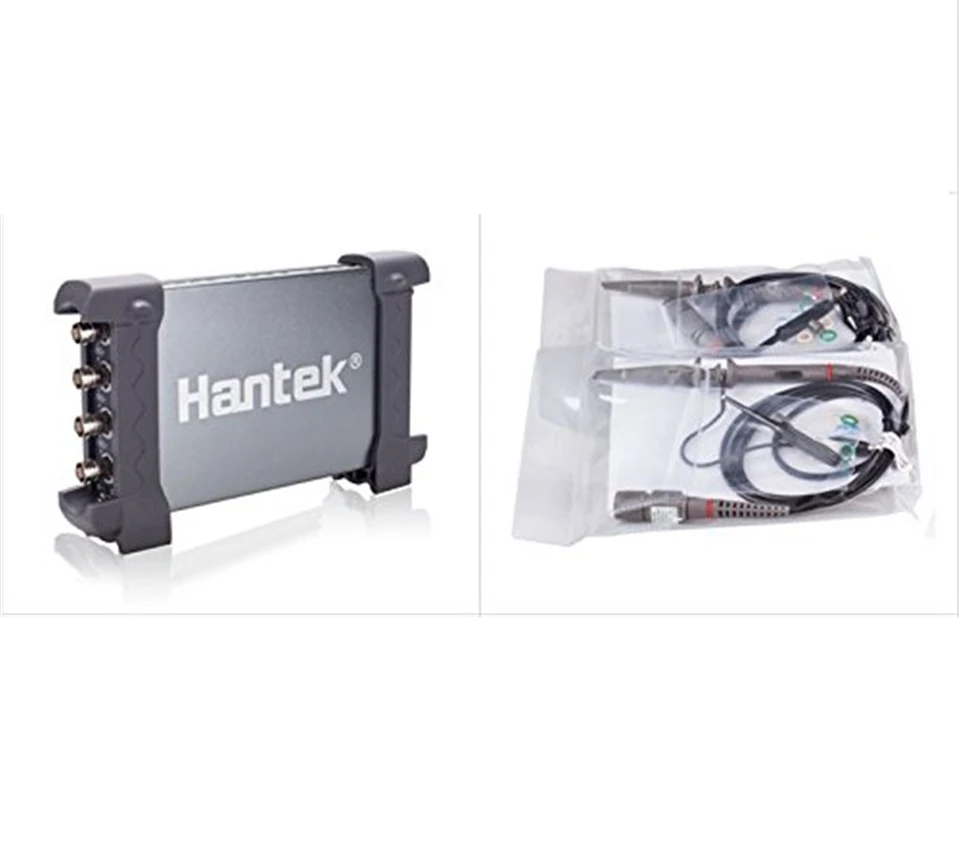 Оригинал Hantek6104BD 4CH USB PC цифровые осциллографы 100 МГц осциллограф с 1GSa/s частота