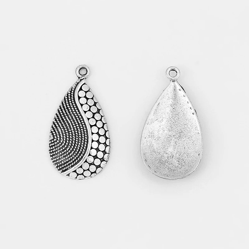 14 шт водная капля/КАПЛЕВИДНАЯ подвеска в виде волн Подвеска для ожерелья серьги