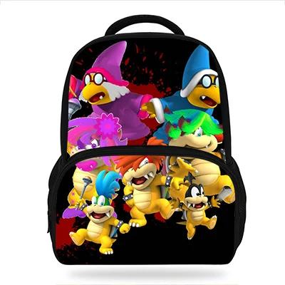 Горячая Супер Марио Bros Koopa Печать Детские рюкзаки для девочек-подростков школьные сумки книга сумки для детей мальчиков