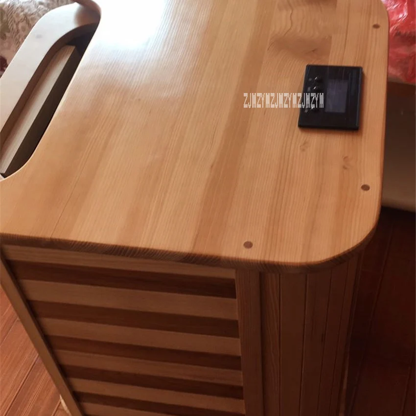 hzf-0012 Household Sauna Steaming Room Home Solid Wood Sauna Room Far Infrared Sauna Box Steamer Dry Sauna Room 110V/220V 690W