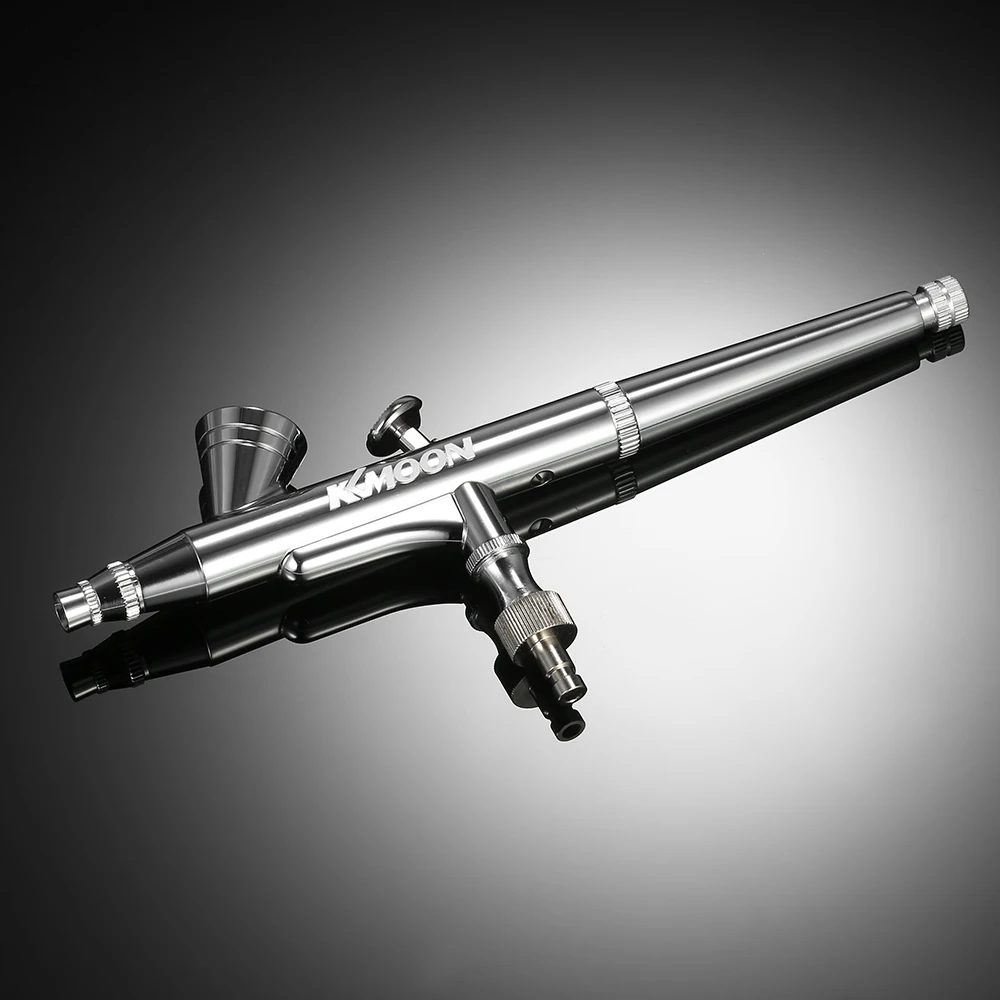 Аэрограф пистолет распылитель 0 25 мм Гравитационный питатель двойной экшен набор