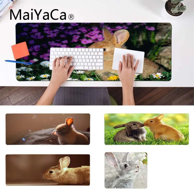 MaiYaCa персонализированные крутые модные милые животные кролик ноутбук Игровые