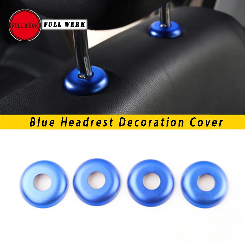 4 шт./компл. алюминиевый сплав для регулировки автомобильного подголовника