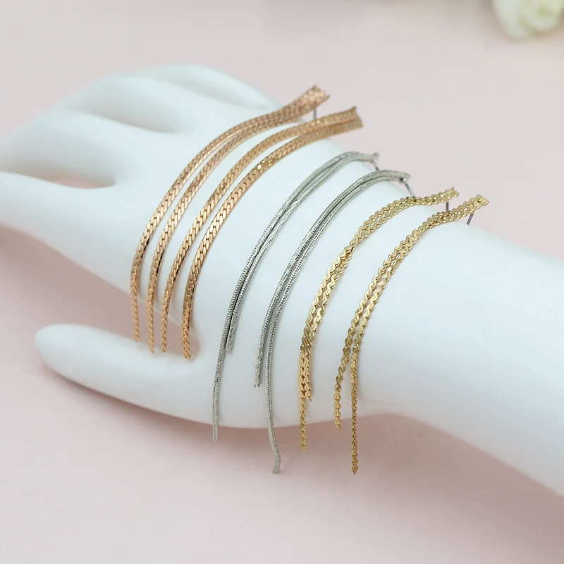 9-10 см длинный золотой серебряный розовый цвет Цепочка кисточкой Комплект