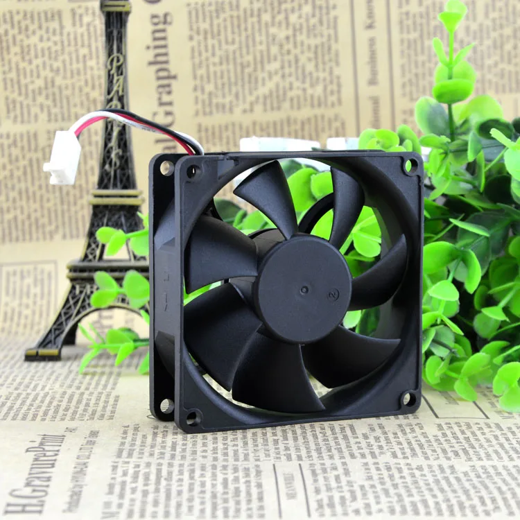 Original ADDA 8025 AD0812XB-A73GP DC12V 0.55A 80 * 25MM 8CM wind capacity fan | Компьютеры и офис