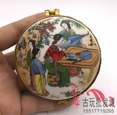 Античный китайский ветер макияж коробка | Дом и сад