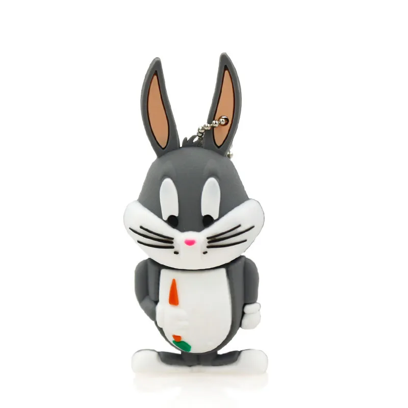 Amthin pendrive animal 4G Daffy 8G Duck 16G Bugs Bunny Crow Lion cat USB флеш накопитель U Disk Creativo Pendrive карта памяти подарок|u disk|flash driveusb flash