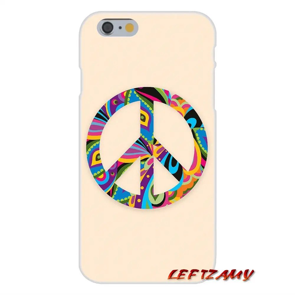 Для iPhone X XR XS MAX 4 4s 5 5S 5C SE 6 S 7 8 Plus Хиппи Psychedelic аксессуары чехлы для