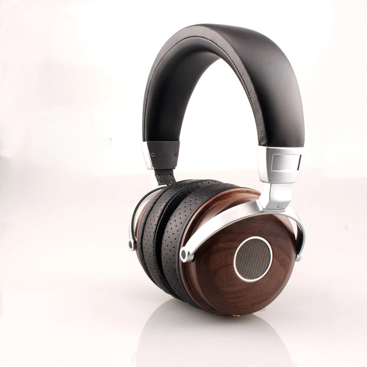 Оригинальные HBR удобные HIFI бас супер стерео регулируемые деревянные наушники