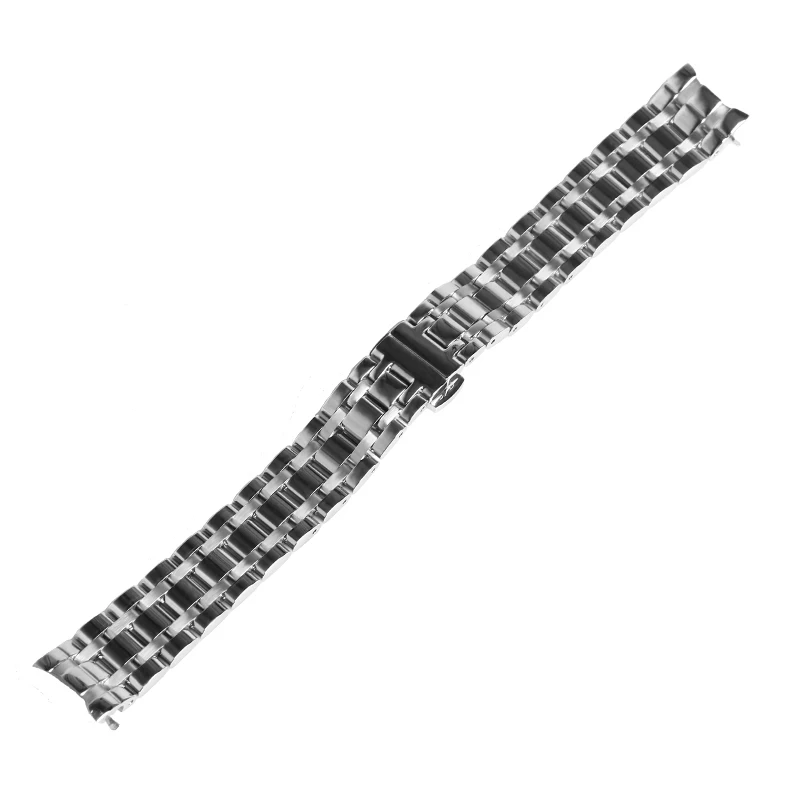 Ремешок WENTULA для часов TISSOT HEART POWERMATIC 80 T050207A однотонный браслет из нержавеющей