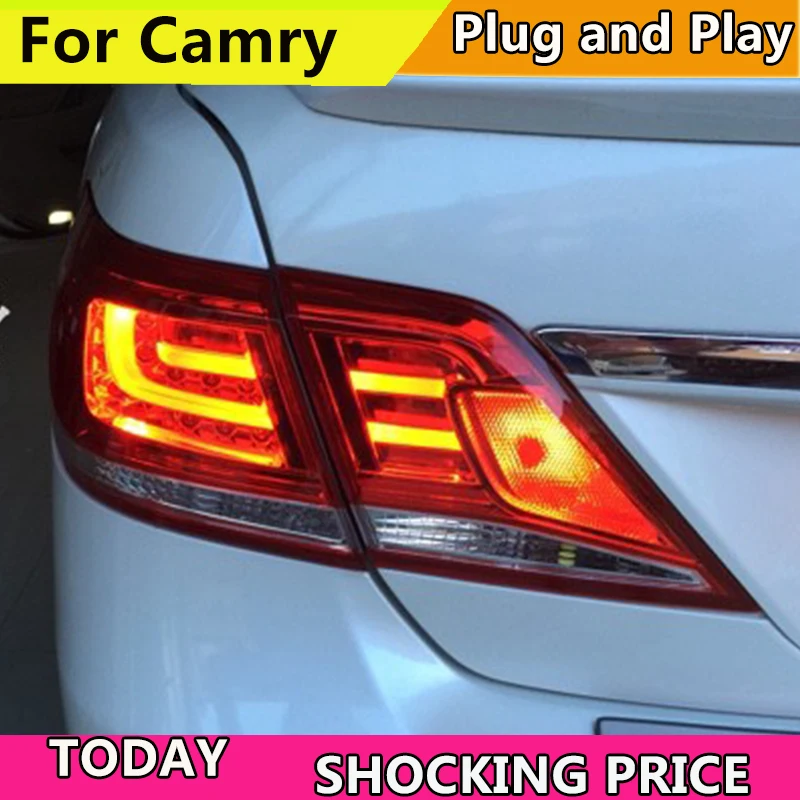 

doxa Car Styling for Toyota Camry Taillights 2006 - 2011 Camry LED Tail Light Aurion Rear Lamp DRL+Brake+Park+Signal