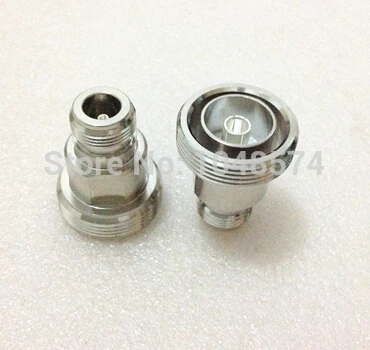 2pcs high quality 7/16 DIN female jack to N female jack coaxial connector RF adaptor adapter