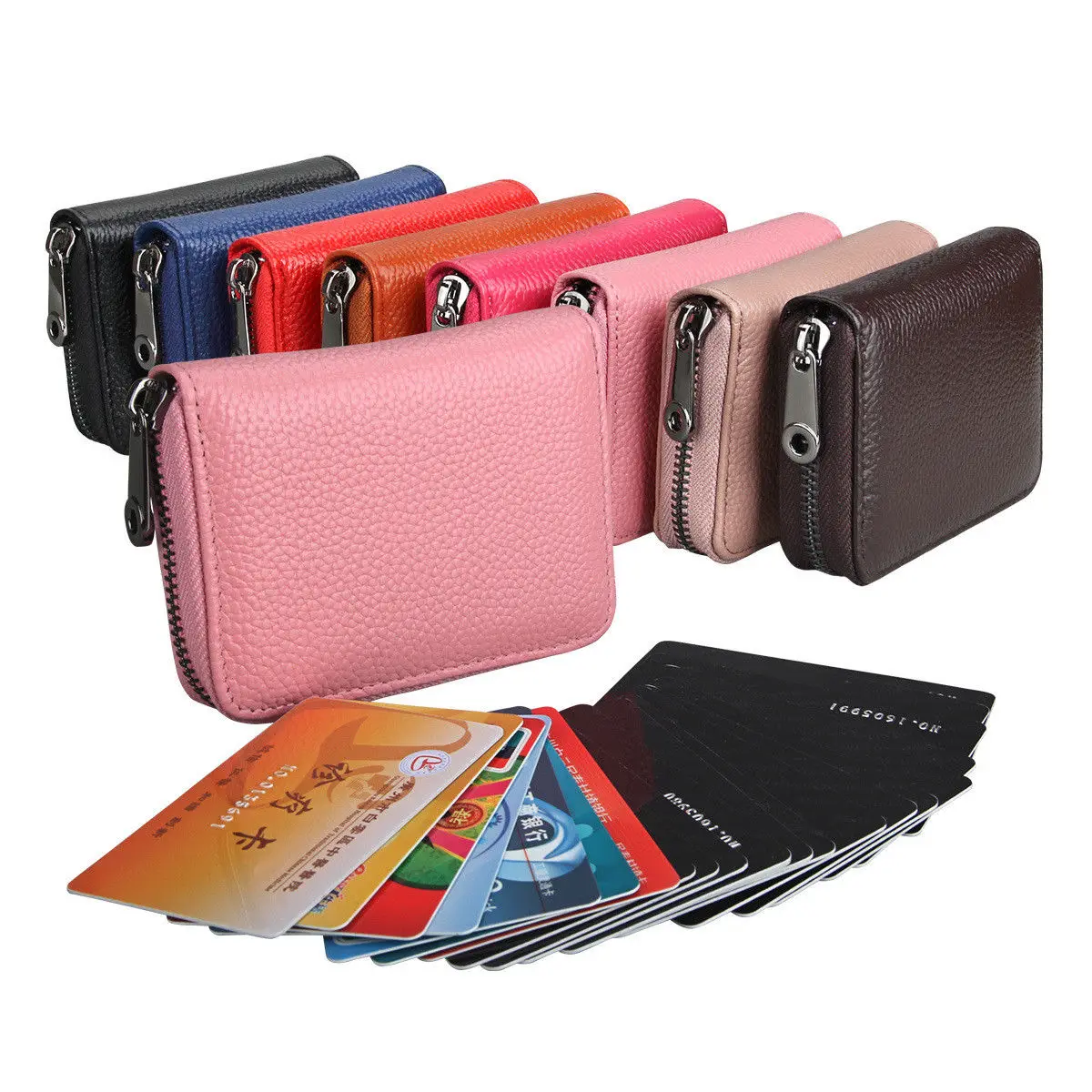 Mens Slim PU Leather ID Credit Card Holder Pocket Case Purse Wallet For 20 Cards | Багаж и сумки