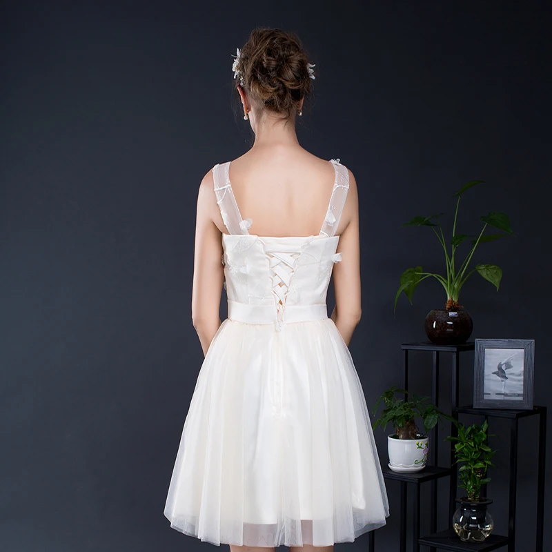 Forevergracedress Элегантные Дешевые V Средства ухода за кожей шеи платье подружки