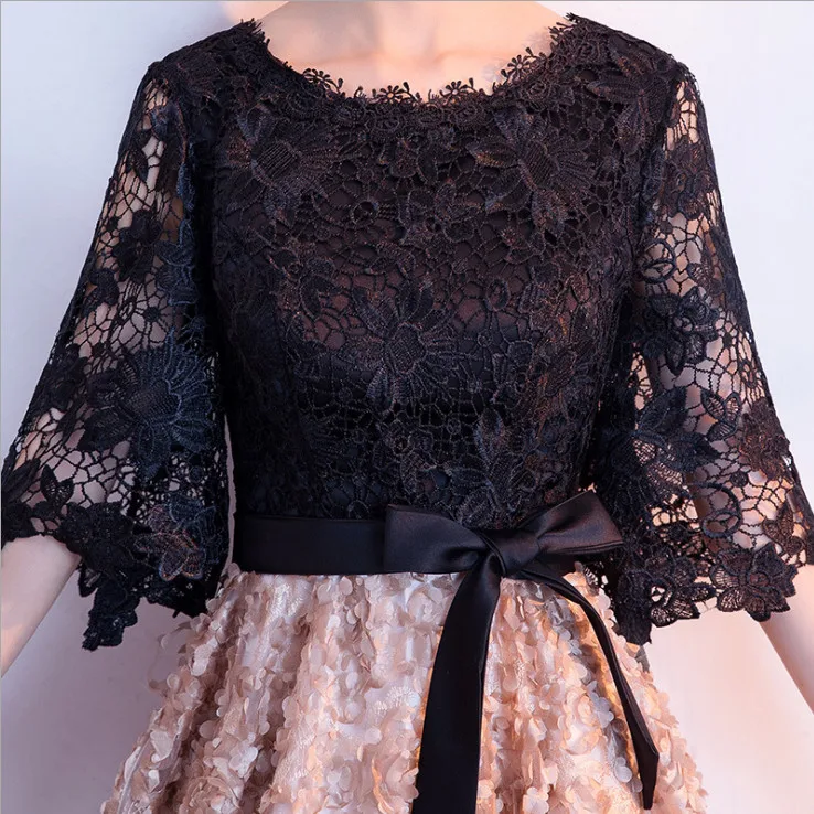 Женское вечернее платье длинное для выпускного бала контрастный цвет|prom dresses|short