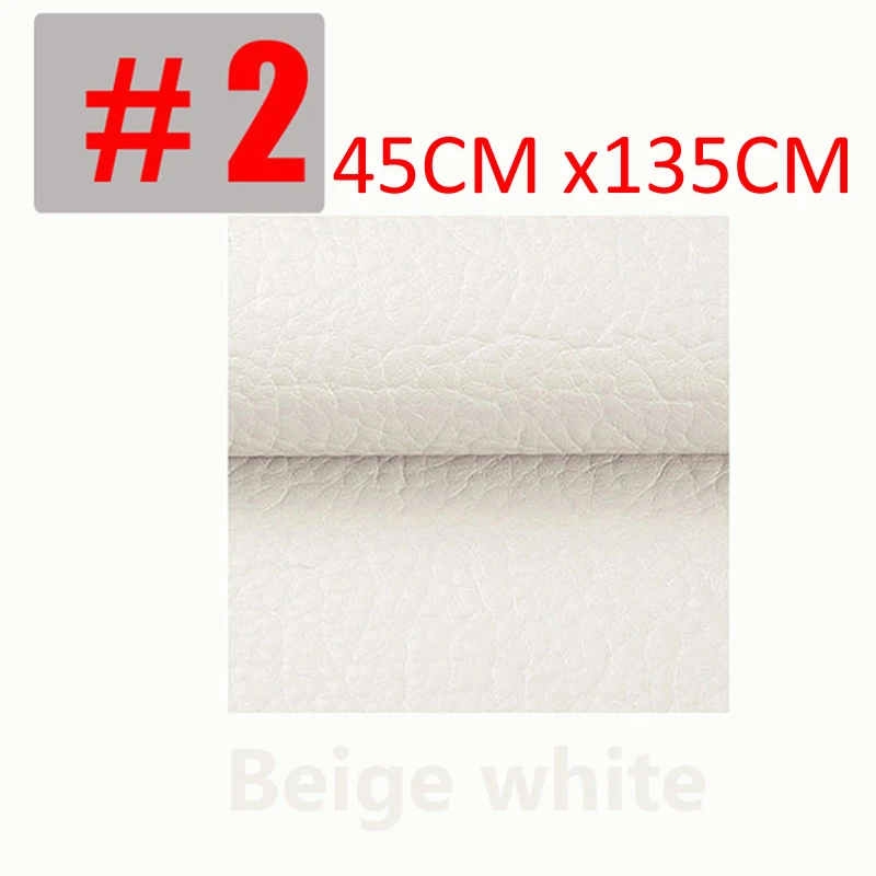 NO.02-45X135cm Экологически чистые самоклеющиеся кожные нашивки из искусственной кожи самоклеющиеся Скидки Большой из искусственной кожи патч ремонт диван с липкой - Цвет: NO.02-45X135cm