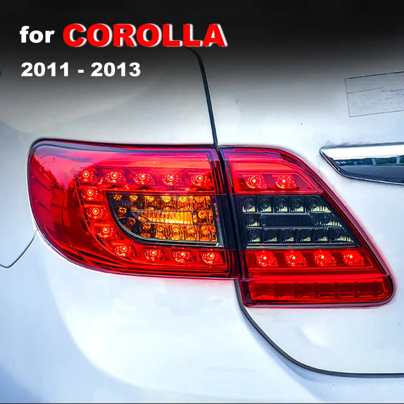 Светодиодный задний фонарь для Toyota Corolla 2011 2012 2013 с левой и правой стороны светодиодный задний светильник ходовой светильник задний фонарь