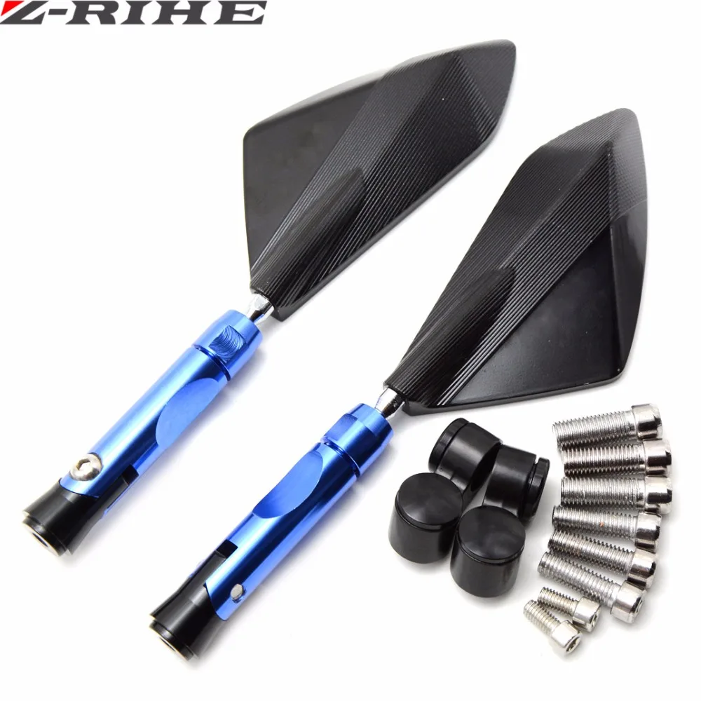 Алюминиевые аксессуары для зеркал заднего вида с ЧПУ мотоцикла honda yamaha Kawasaki z750 Z800