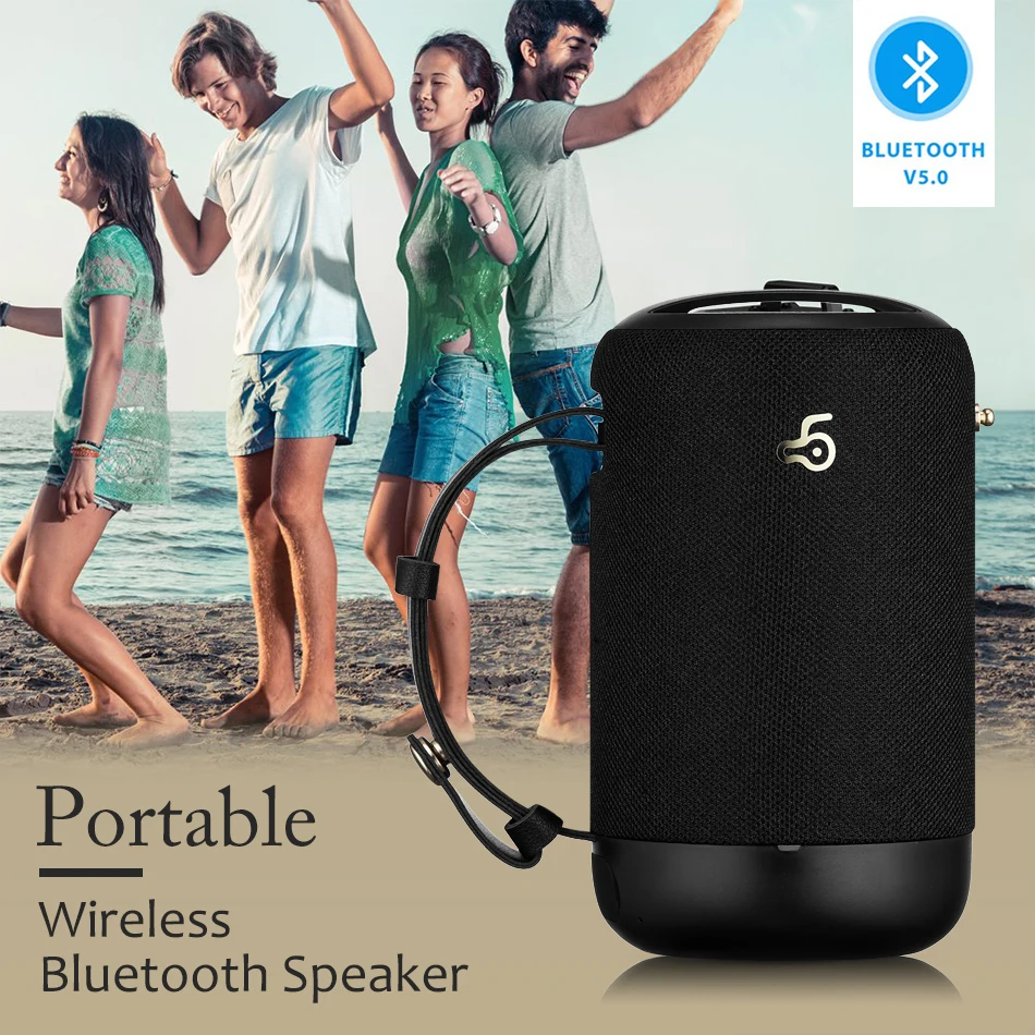 10 Вт портативный Bluetooth динамик громкой связи TWS беспроводной звуковая коробка 3d