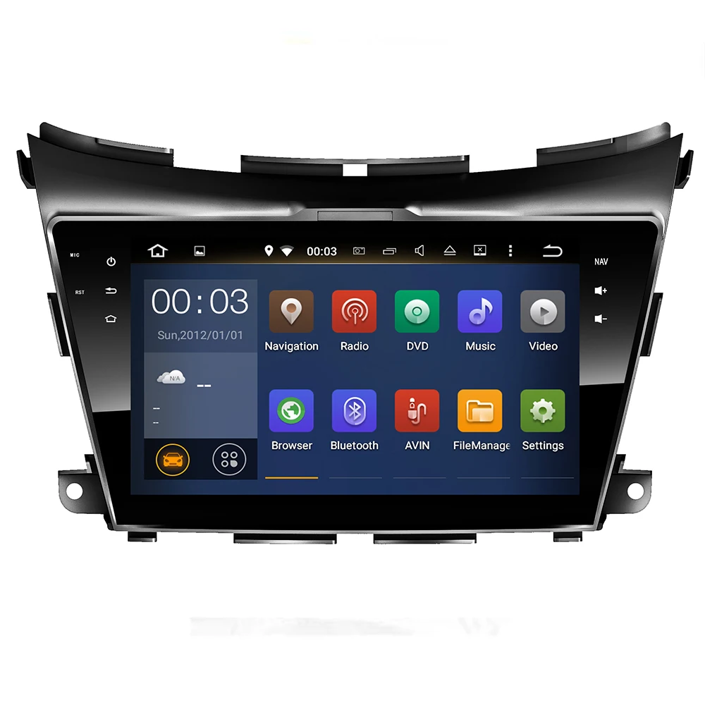 2 din автомобильное радио GPS Android 8 0 для Nissan Murano Z52 dvd плеер 2015 2016 2017 2019 10 &quotАвто Стерео