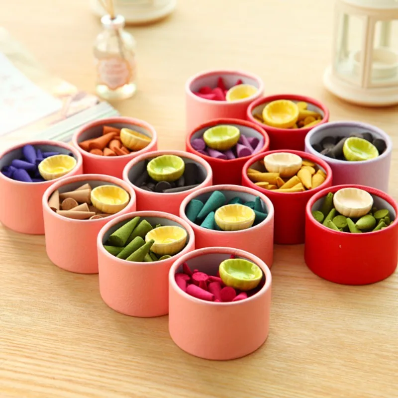 (Около 40 шт/1 коробка) благовоние для пагоды натуральные ароматические палочки