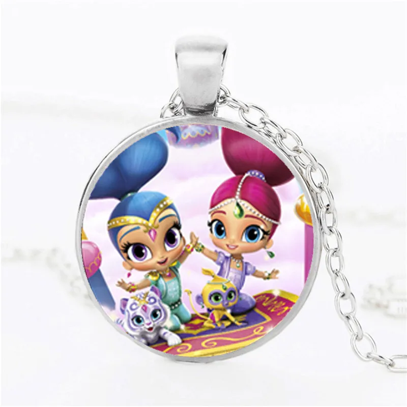 2017 новое поступление мерцающее и сияющее ожерелье стеклянный купол аниме