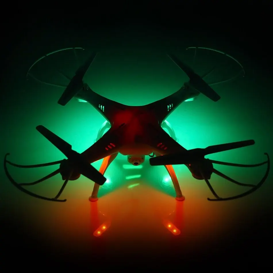 100% новая версия Syma X5SC 2 4G 6 осевой гироскоп RC Квадрокоптер RTF вертолет с 2.0MP камерой