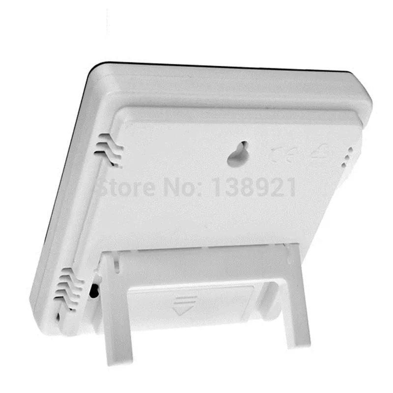 Метеостанция с часами высокоточный цифровой измеритель влажности ЖК дисплеем |