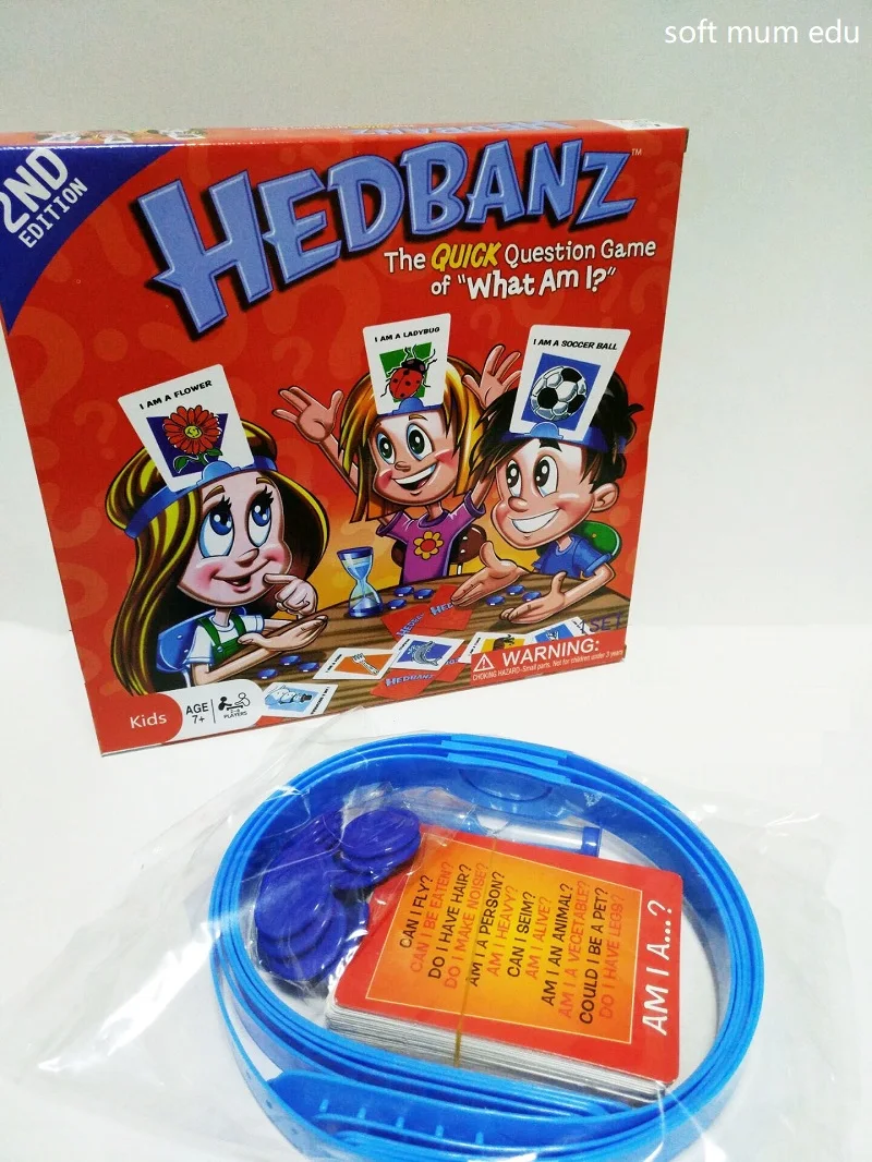 HedBanz игра семья догадка дети карточная игра кто я головоломка доска догадка забавные друзья родитель с детьми вечерние развивающие игрушки