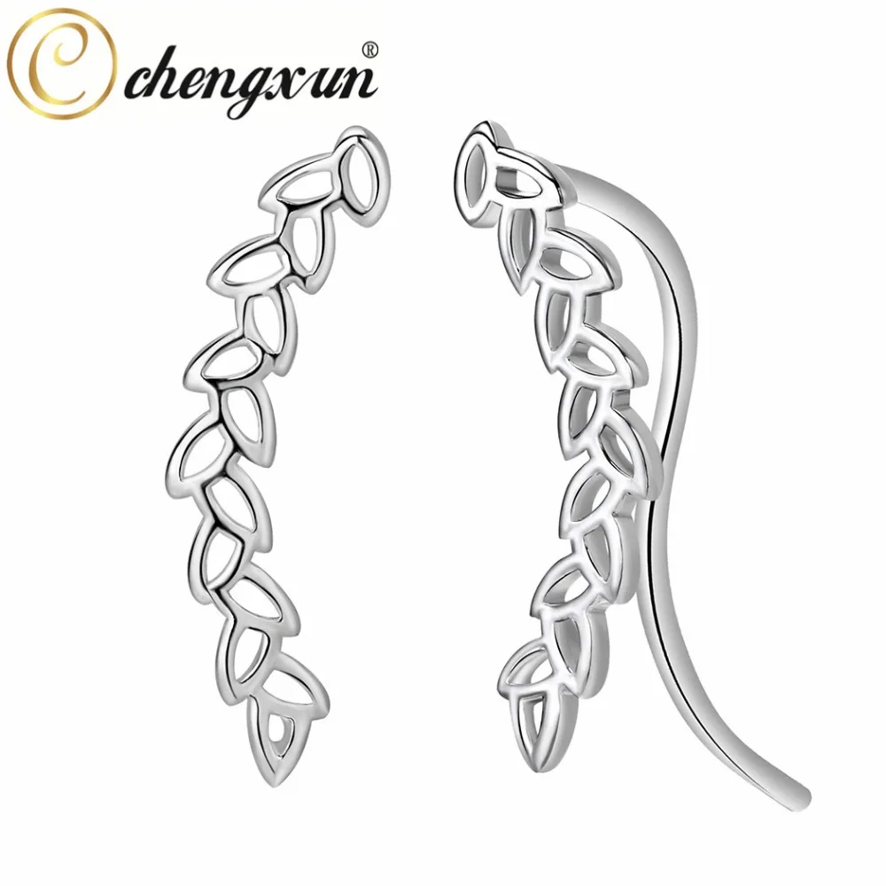 CHENGXUN Fashion Alloy Stud Earrings for Women Girls Party Decoration Jewelry Earring Modren 2018|Серьги-гвоздики| |