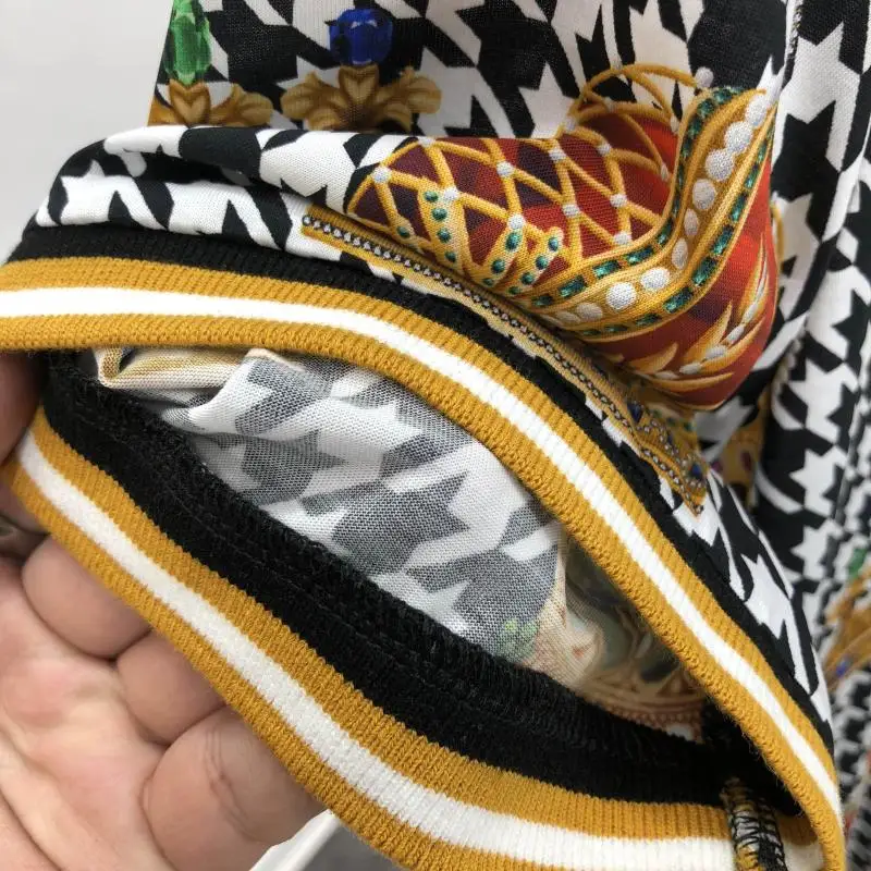 Осень 19fw новые модные футболки Королевская корона печать футболка для мужчин хлопок известный бренд одежда Топ Ретро